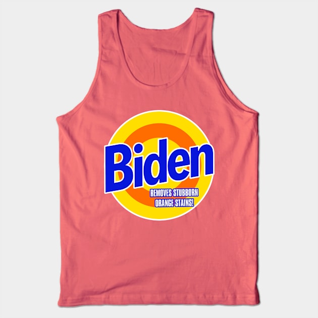 BIDEN - Removes stubborn Orange Stains Tank Top by Tainted